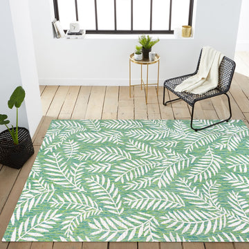Nevis Palm Frond Indoor/outdoor Area Rug